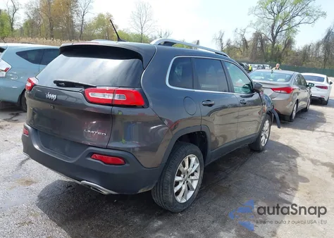 2015 Jeep Cherokee Limited из США, поврежденный, VIN 1C4PJLDS7FW585545